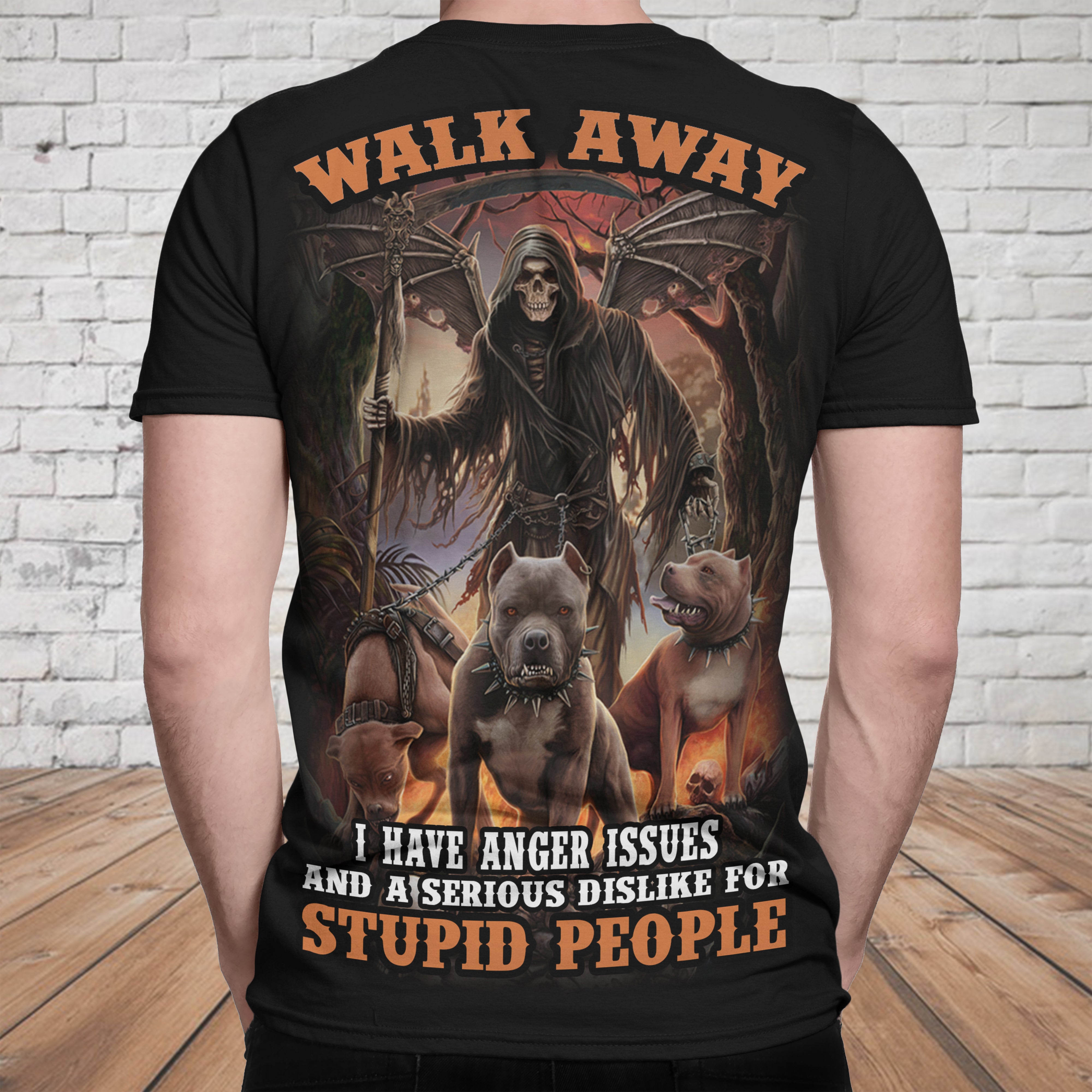 Skull 3D T-shirt_Walk Away