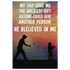 Baseball Canvas_My Dad Gave Me The Greatest Gift_Hide