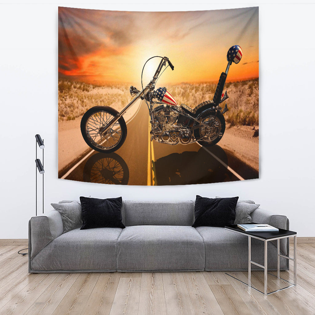 Motorcycle Tapestry - 0697