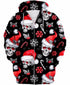Christmas Skull Hoodie T-shirt Longsleeve US Unisex size
