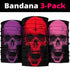 Skull Bandana 3-Pack 04957