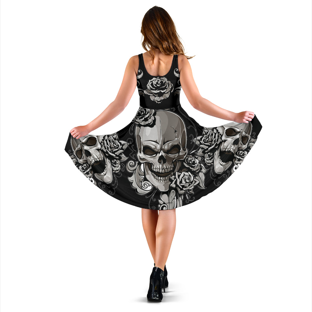 Skull Women's Dress 00713-2