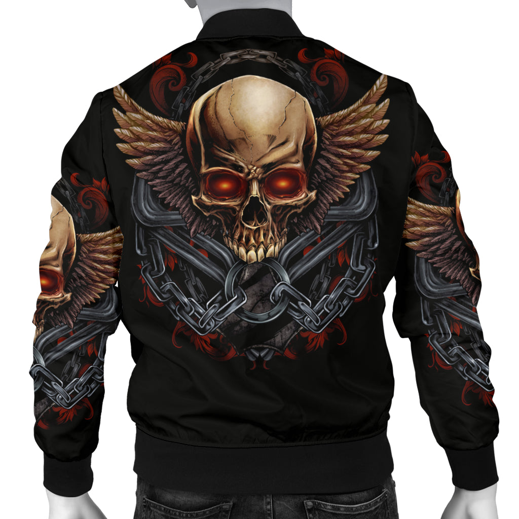 Skull Hoodie_Men's Bomber Jacket_Your New Biker Jacket