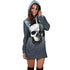 Skull Hoodie Dress - 00200