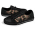 Skull Low Top Shoes Black - 04613