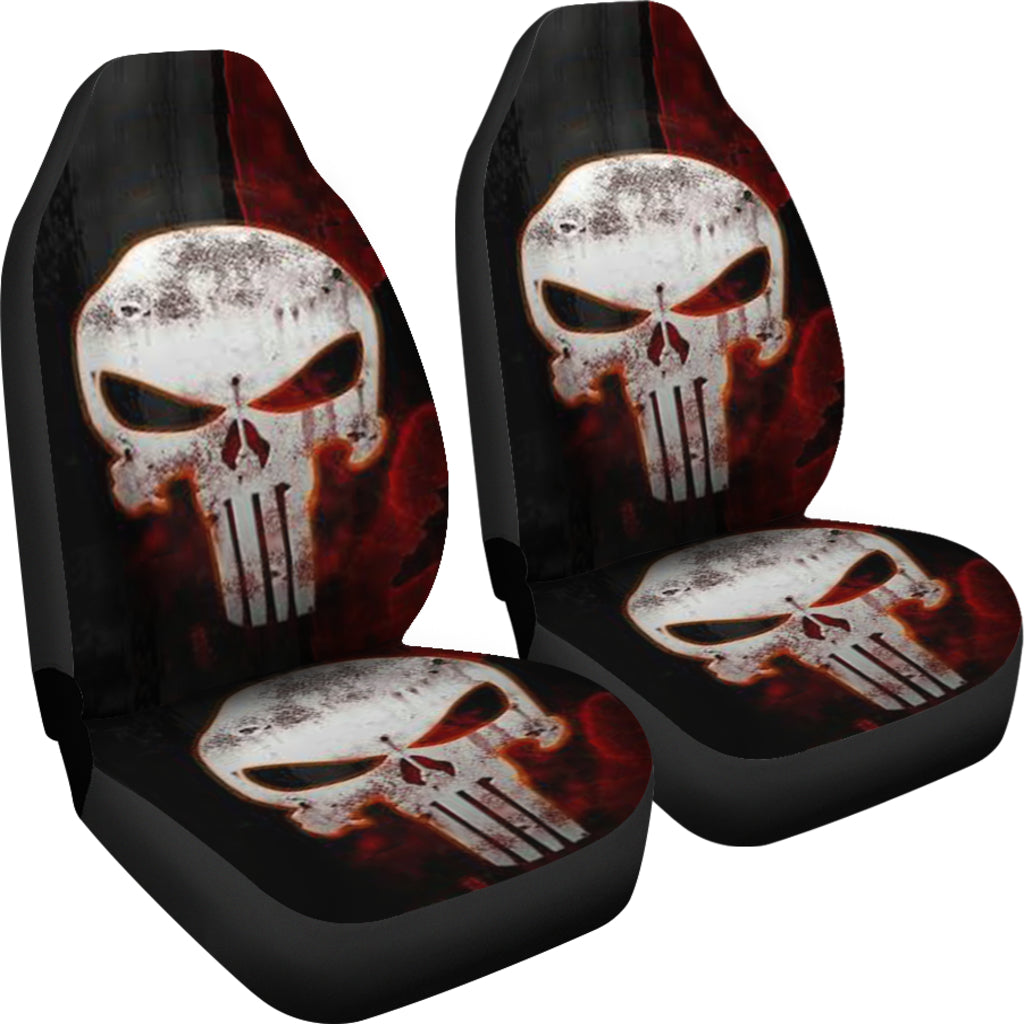 Car Seat Covers_Punisher Skull