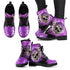 Crystal Skull Purple Leather Boots 06013 - 60865