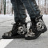 Skull All Season Boots Gothic Shoes Fashion - 04454