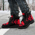 Skull All Season Boots Inverted Cross Gothic Shoes Fashion - 04436