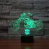 Born to ride 3D Lamp 7 Changeable Color